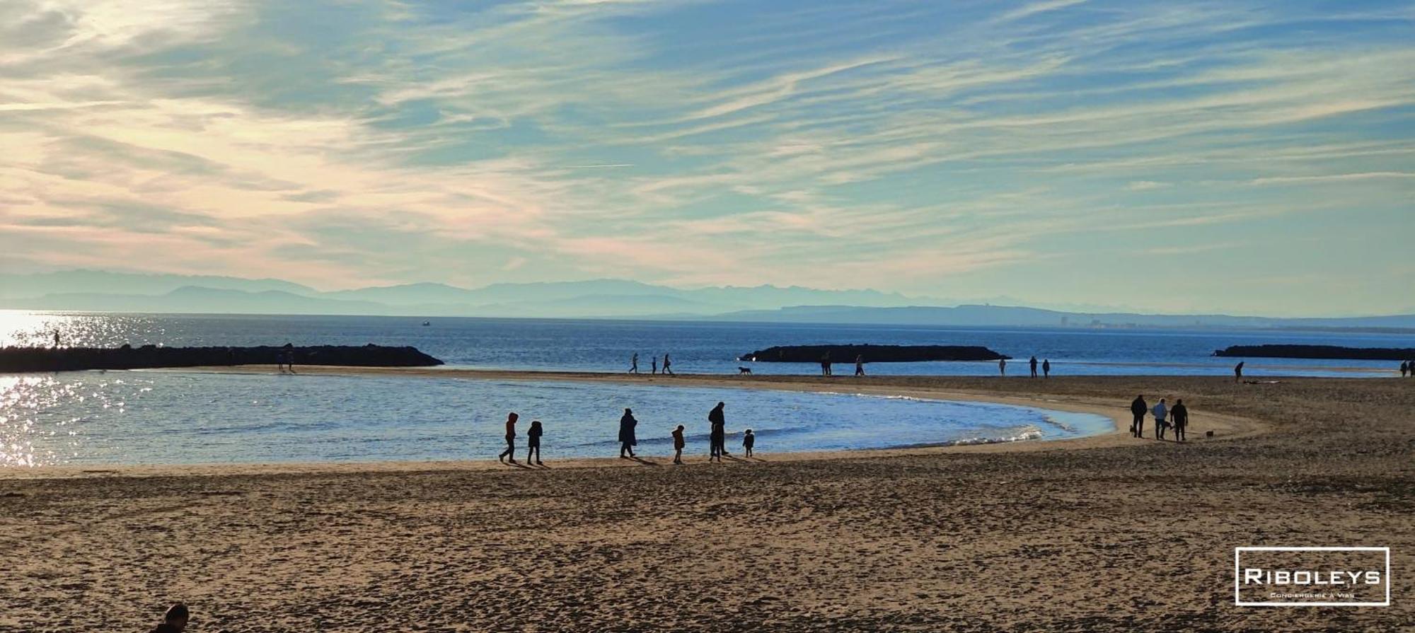 Vias-Plage - Grand T3 neuf à 100m de la plage Exterior foto